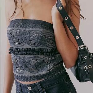 Free People $198 Juniper Tube Blouse Top S